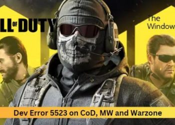 Ошибка разработчиков 5523 в CoD, MW и Warzone