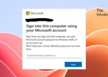 Нам понадобится ваш текущий пароль Windows в последний раз.