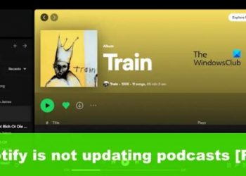 Spotify не обновляет подкасты (исправить)
