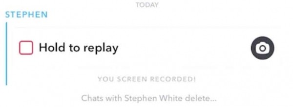 Как воспроизвести снимок в Snapchat