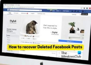 Как восстановить удаленные публикации в Facebook?