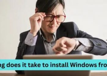 Сколько времени занимает установка Windows с USB?