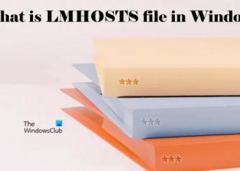 Что такое файл LMHOSTS;  Могу ли я отключить поиск LMHOSTS в Windows?