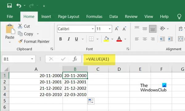 Excel не распознает даты (исправлено)