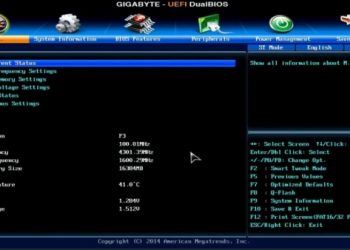 Gigabyte UEFI DualBIOS загрузка с флешки