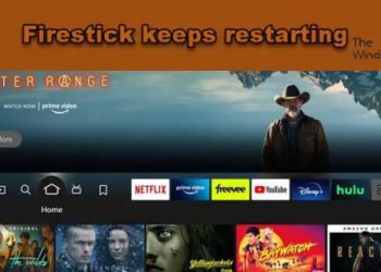 Amazon Firestick продолжает перезапускаться