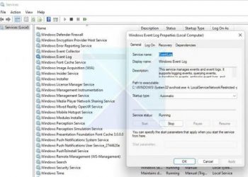 Средство просмотра событий не работает в Windows Server