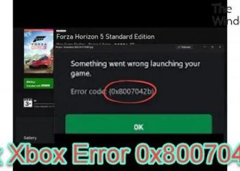 Исправить ошибку Xbox 0x8007042b при запуске игр