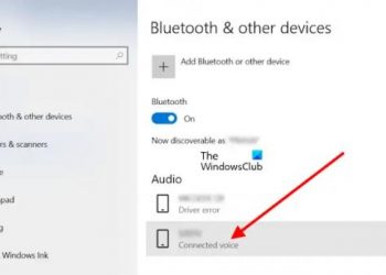Наушники или динамик Bluetooth Только голосовое подключение (исправлено)