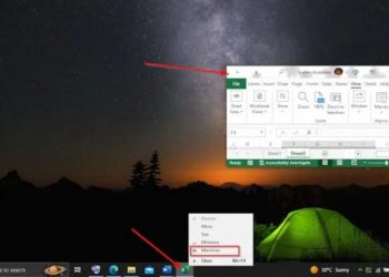 Excel открывается в крошечном окне (исправлено)