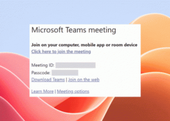 Как присоединиться к собранию Microsoft Teams без учетной записи