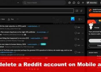 Как удалить учетную запись Reddit в мобильном приложении или ПК