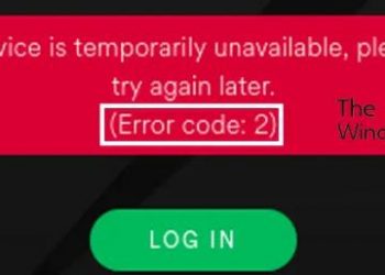 Исправьте код ошибки Spotify 1, 2, 3 и 4 на ПК