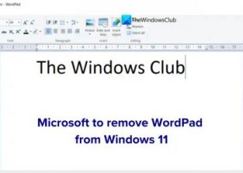 Microsoft удалит WordPad из Windows 11