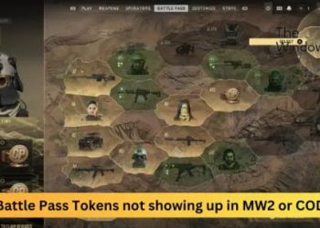 Жетоны боевого пропуска не отображаются в MW2 или COD