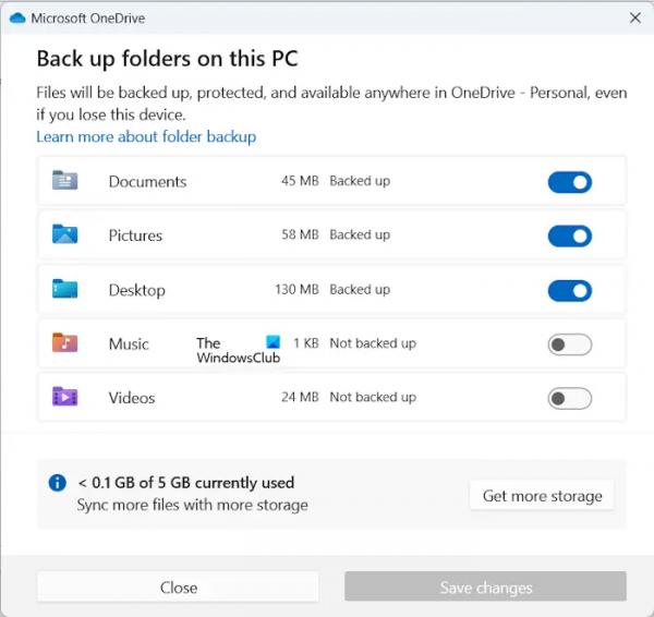 Файлы OneDrive не отображаются на другом компьютере