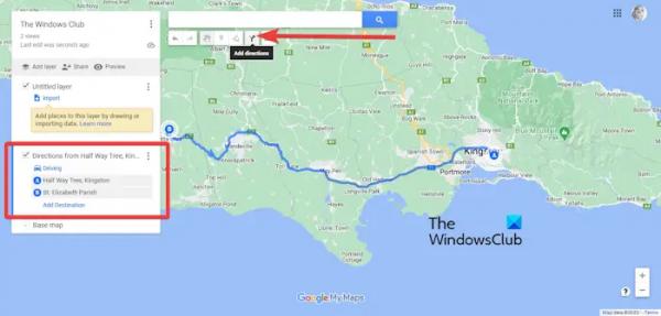 Как сохранить маршруты на Google Maps