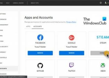 Как связать учетные записи Epic Games и Steam