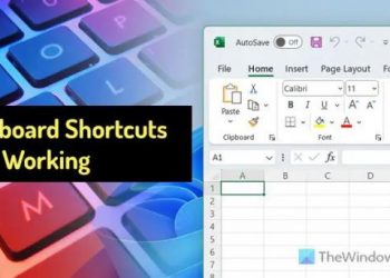 Сочетания клавиш не работают в Excel (исправлено)