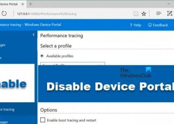 Как включить или отключить портал устройств в Windows 11
