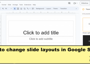 Как изменить макеты слайдов в Google Slides