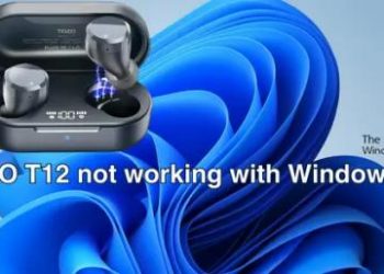 TOZO T12 не работает с Windows 11 (исправлено)