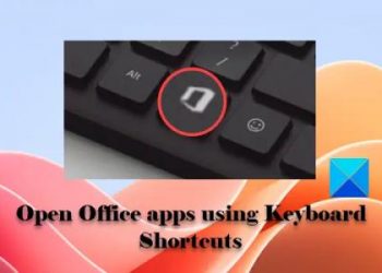 Откройте приложения Office с помощью сочетаний клавиш
