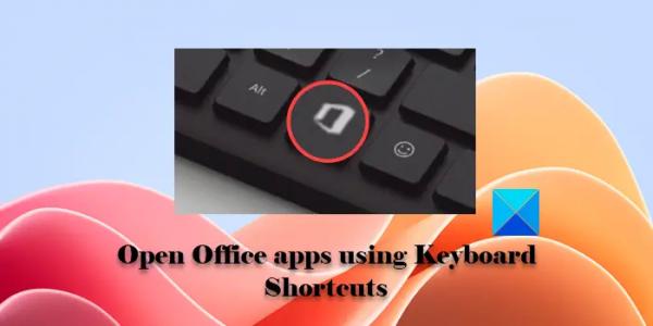 Откройте приложения Office с помощью сочетаний клавиш
