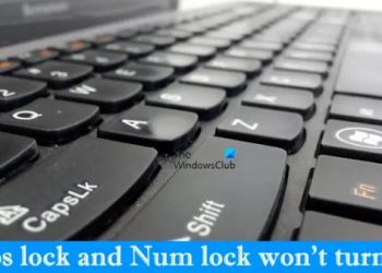 Caps Lock или Num Lock не включаются и не выключаются (исправление)