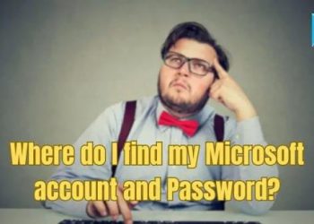 Где мне найти свою учетную запись Microsoft и пароль?