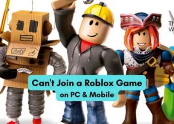 Не могу присоединиться к игре в Roblox на ПК или мобильном устройстве.