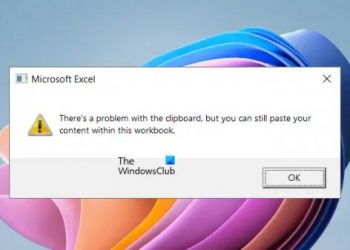 Исправить Проблема с ошибкой буфера обмена Excel.