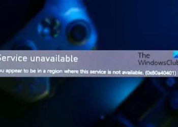 Как исправить ошибку Xbox 0x80a40401
