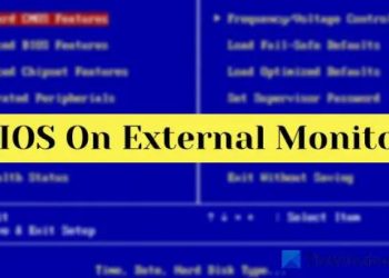 BIOS не отображается на внешнем мониторе (решение)