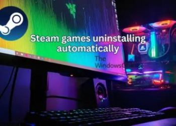Игры Steam удаляются автоматически (исправлено)