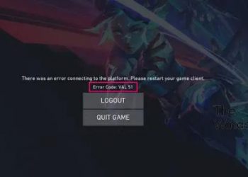 Исправьте код ошибки VAL 51 в VALORANT на ПК с Windows