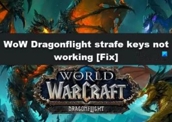 Клавиши WoW Dragonflight Strafe не работают (исправлено)