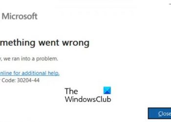 Исправить код ошибки Office 30204-44