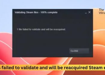 Файлы не прошли проверку и будут получены повторно. Ошибка Steam.