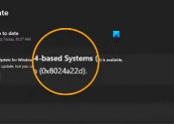 Исправить ошибку Центра обновления Windows 0x8024a22d