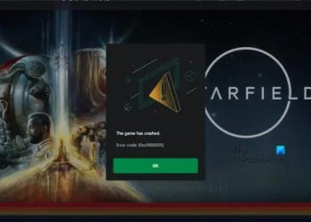 Исправить код ошибки 0xc0000005 Starfield