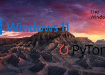 Как установить PyTorch в Windows 11