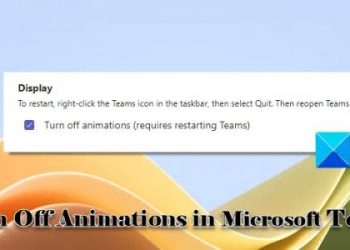 Как отключить анимацию в Microsoft Teams