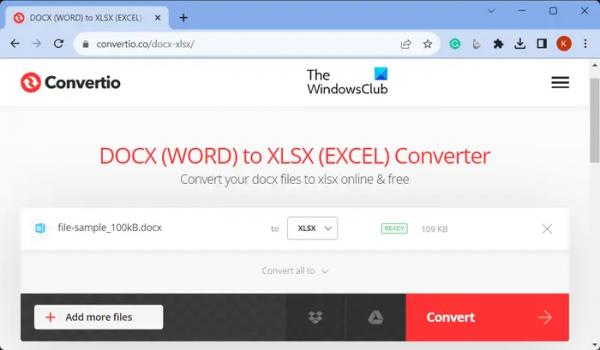 Как конвертировать Word в Excel?