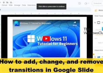 Добавляйте, изменяйте и удаляйте переходы в Google Slides