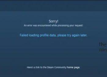 Не удалось загрузить данные профиля в Steam (исправлено)