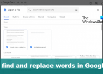 Как найти и заменить слова в Документах Google