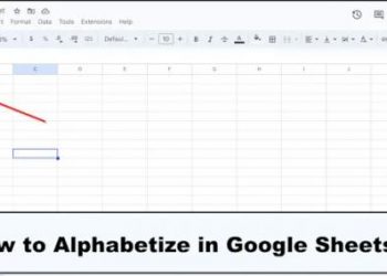 Как расположить по алфавиту в Google Таблицах