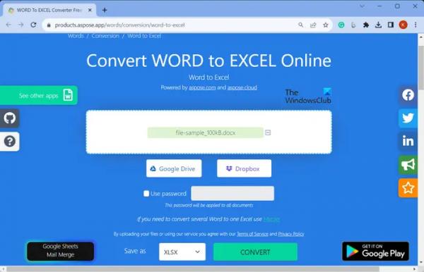 Как конвертировать Word в Excel?