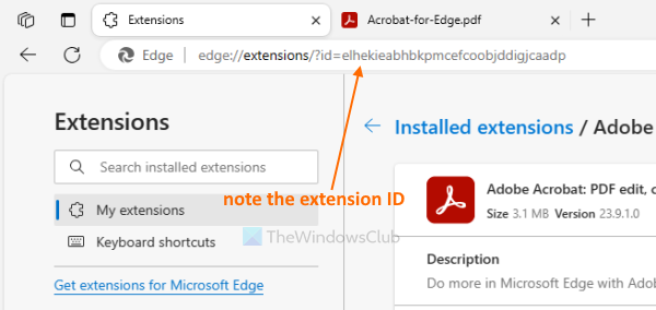 Невозможно удалить или удалить расширения в Microsoft Edge